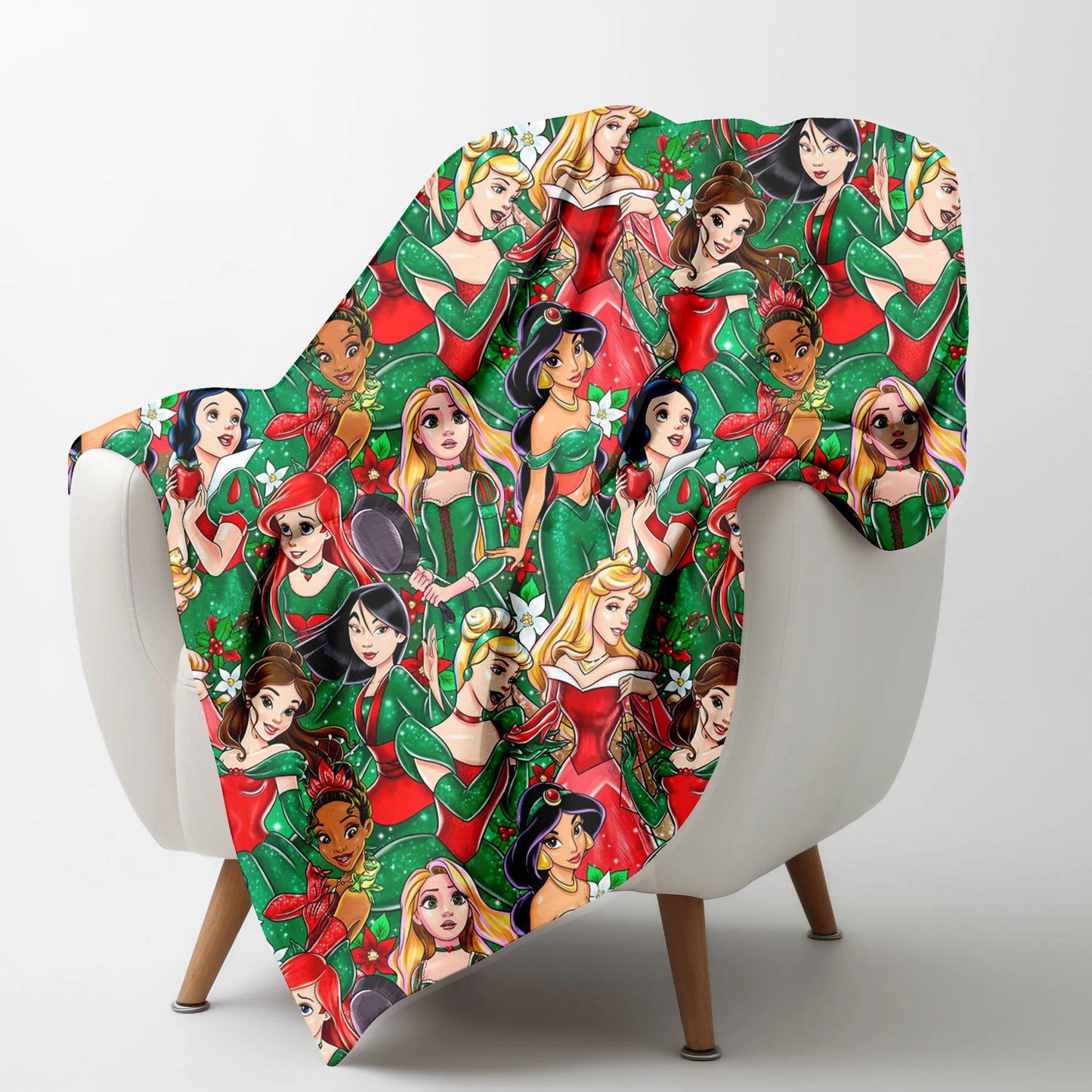 Princess Holiday Blanket 50x60